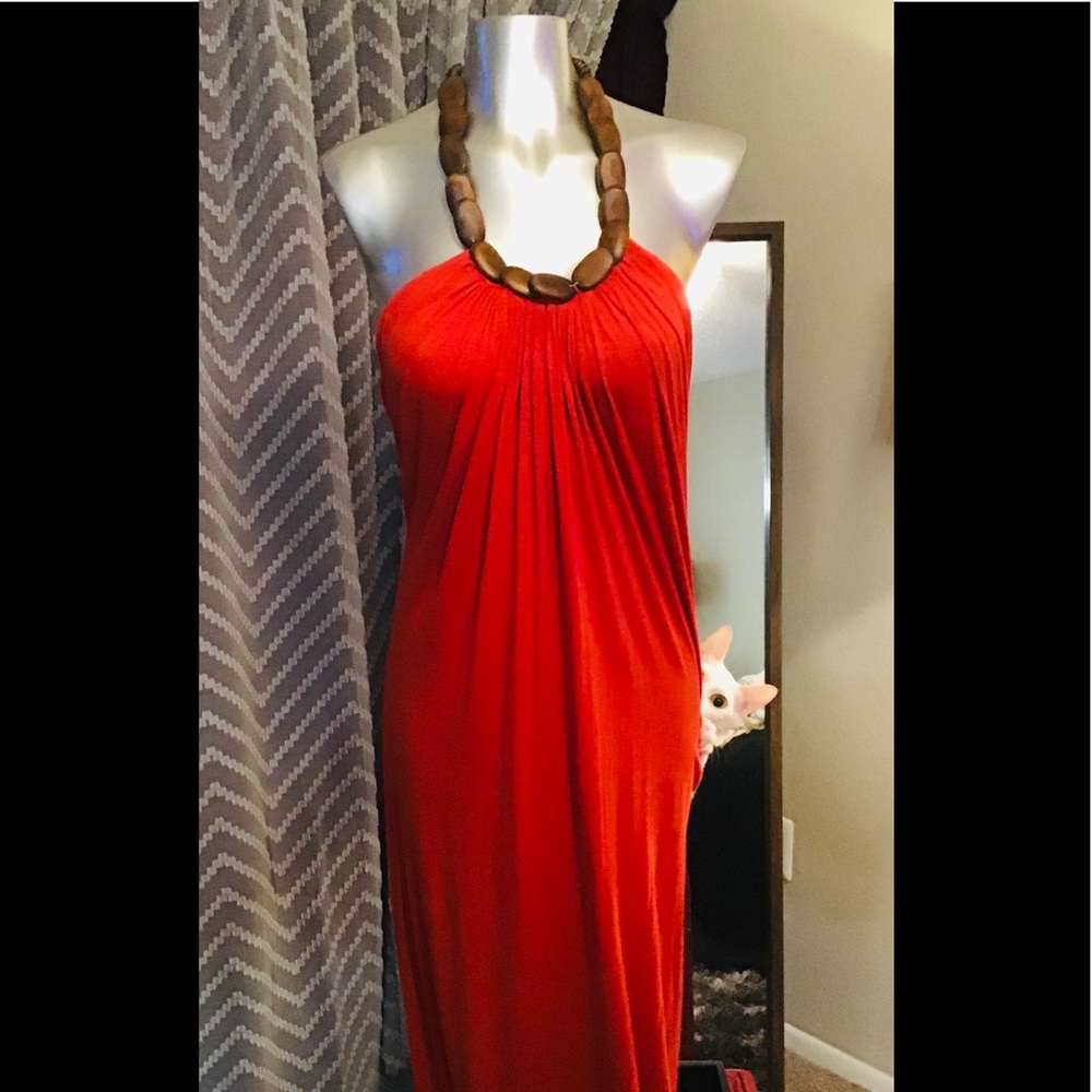 Orange Dress